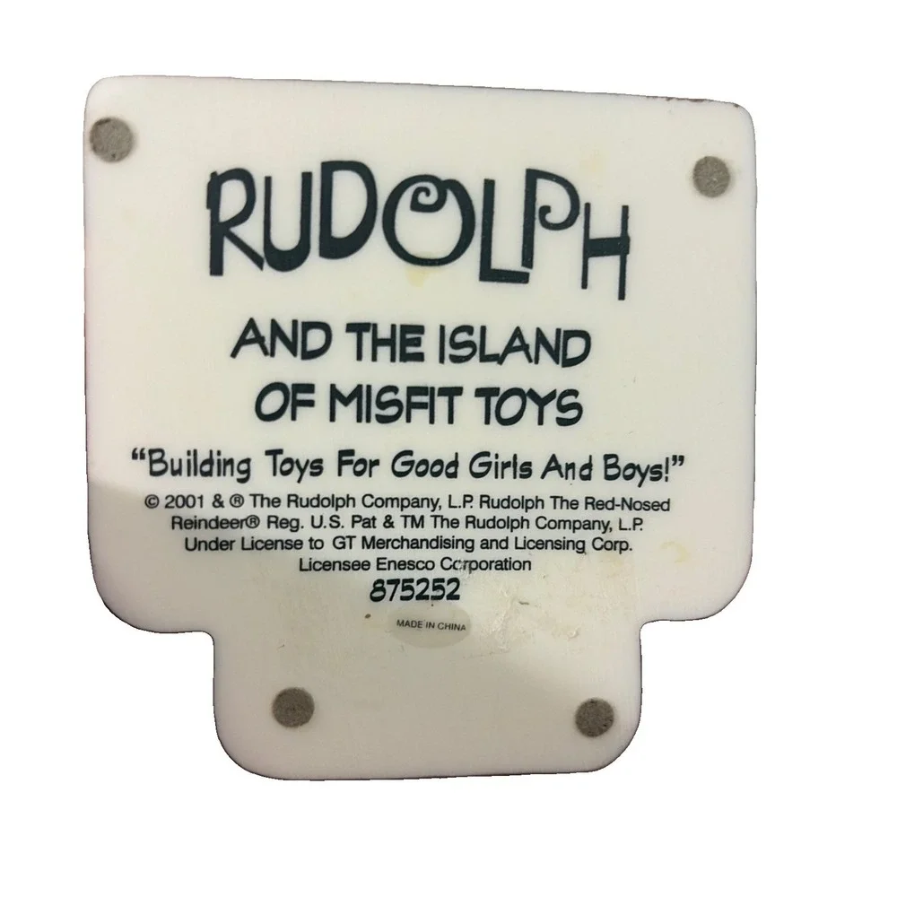 Enesco Rudolph & Island of Misfit Toys Building Toys For Good Girls Boys 875252